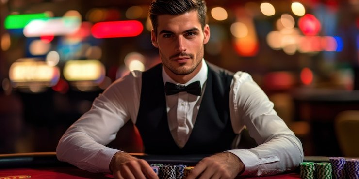 Antarmuka aplikasi pupu slot menampilkan menu permainan dealer langsung, slot, dan sportsbook di layar ponsel